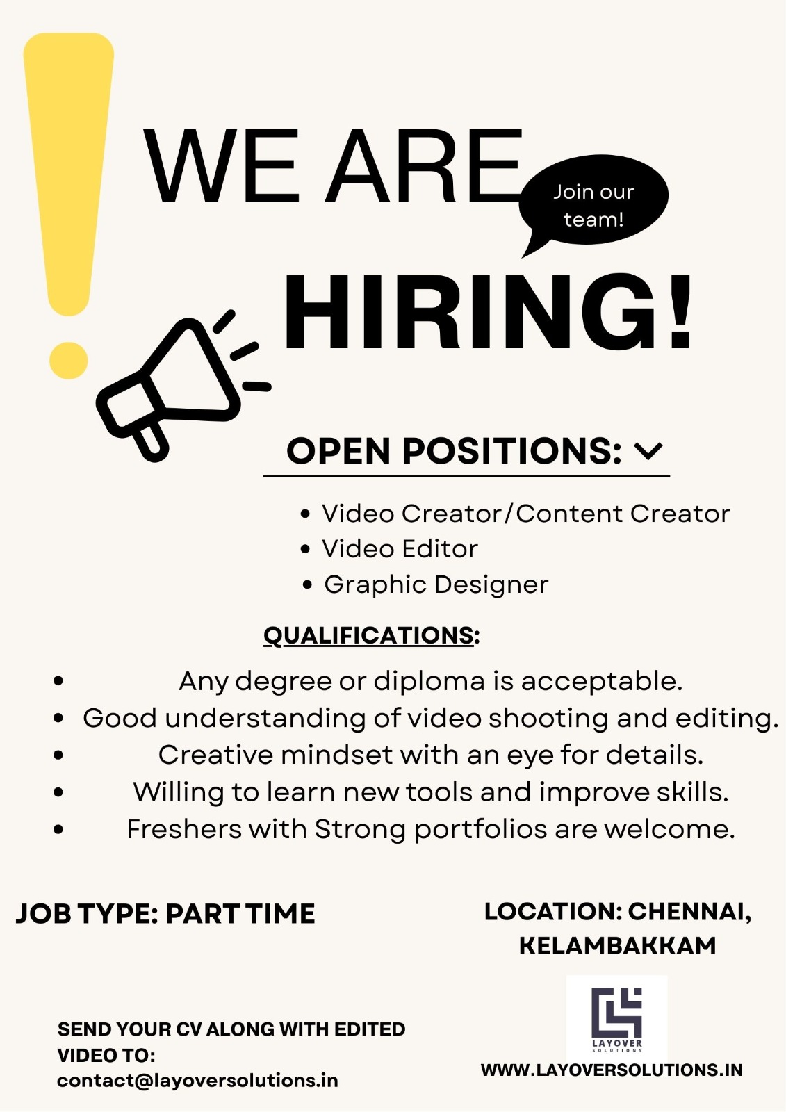 We're Hiring December 2025